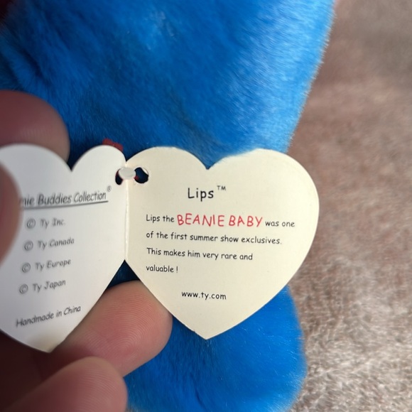 Lips (Beanie Baby) Large - Picture 3 of 3